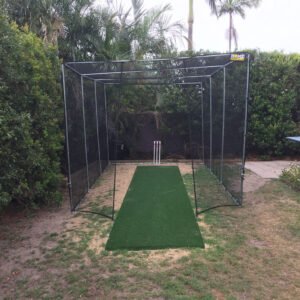 Home backyard cricket net