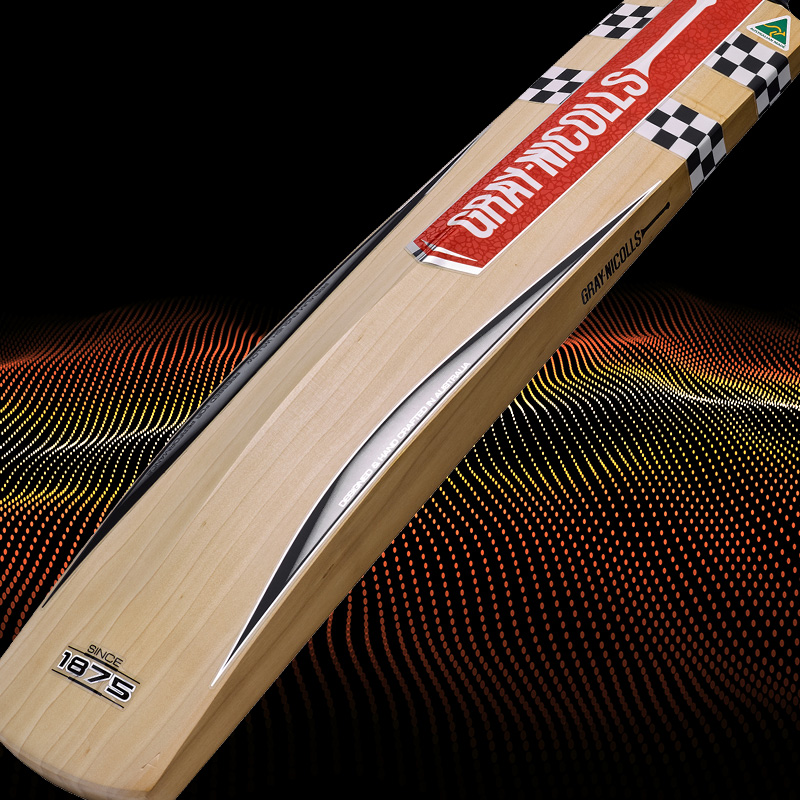 Gray Nicolls GN Ultimate handcrafted premium quality english willow cricket bat angle