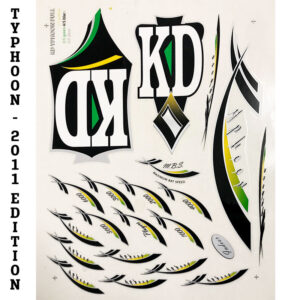 KD Typhoon Bat Stickers (Series 1)
