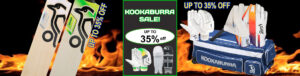 Kookaburra cricket gear on sale