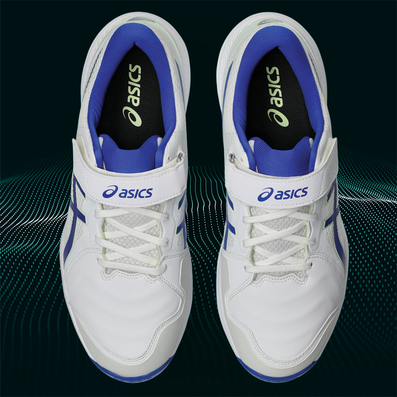Asics Gel Speed Menace Full Fast Bowlers Cricket Spike top view